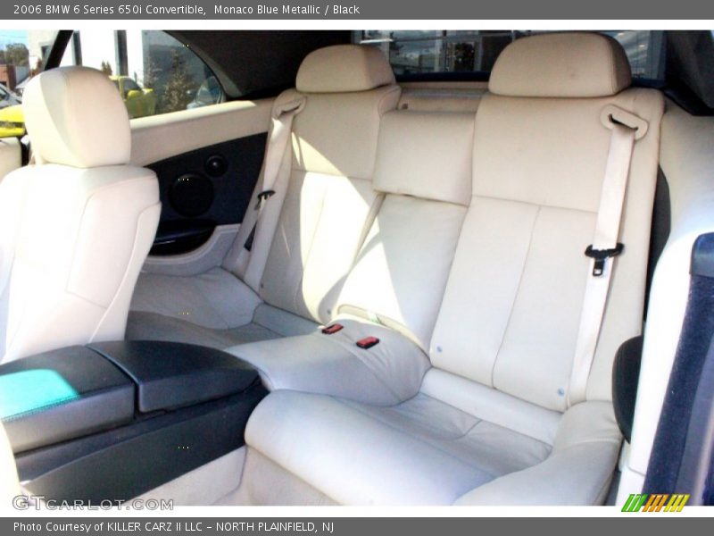 Monaco Blue Metallic / Black 2006 BMW 6 Series 650i Convertible