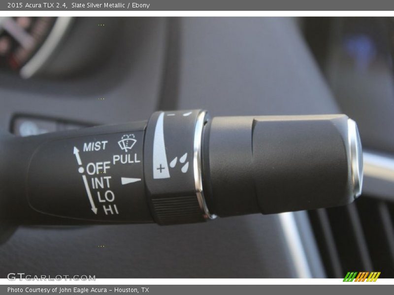 Slate Silver Metallic / Ebony 2015 Acura TLX 2.4