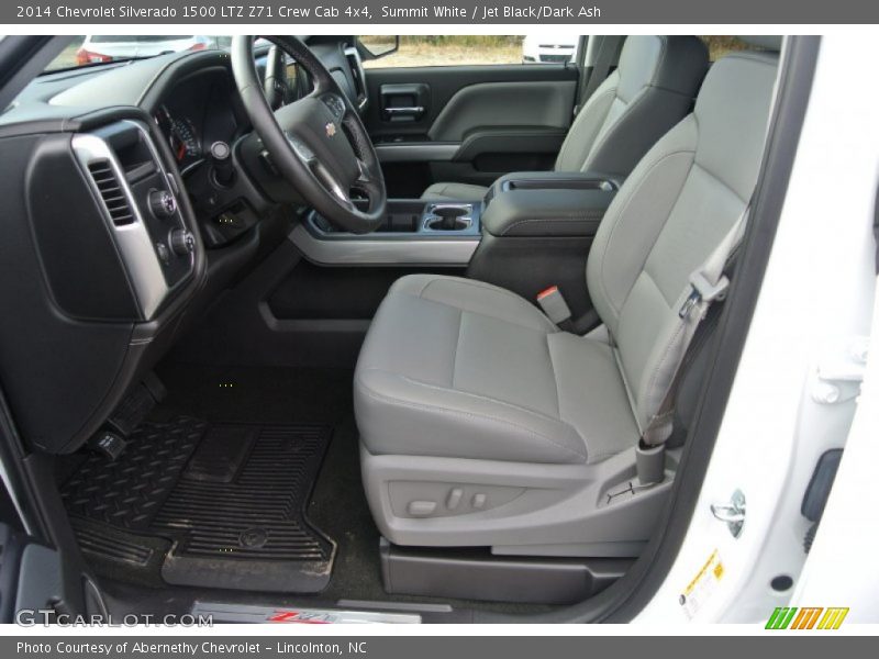 Summit White / Jet Black/Dark Ash 2014 Chevrolet Silverado 1500 LTZ Z71 Crew Cab 4x4