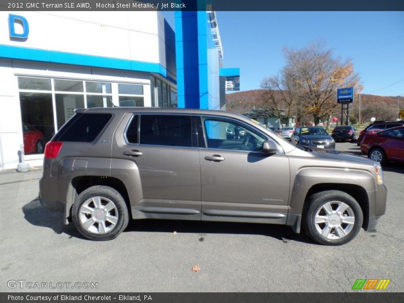 Mocha Steel Metallic / Jet Black 2012 GMC Terrain SLE AWD