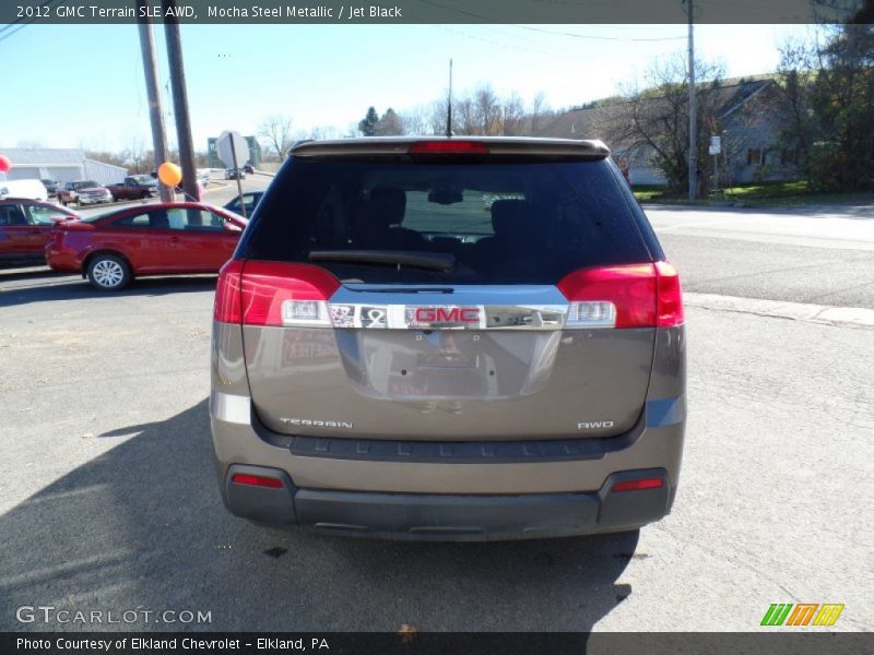 Mocha Steel Metallic / Jet Black 2012 GMC Terrain SLE AWD