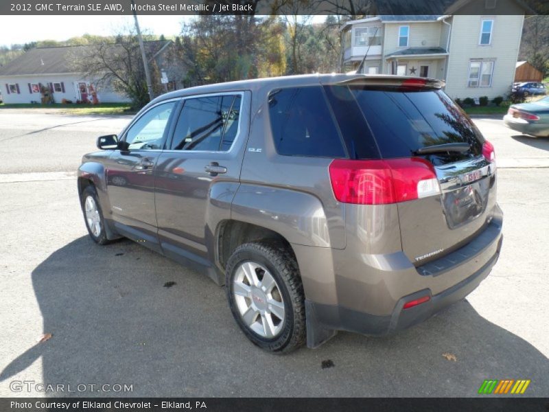 Mocha Steel Metallic / Jet Black 2012 GMC Terrain SLE AWD
