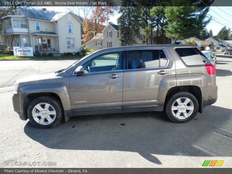 Mocha Steel Metallic / Jet Black 2012 GMC Terrain SLE AWD