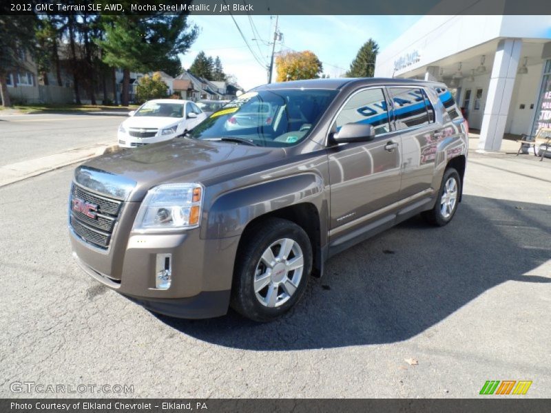 Mocha Steel Metallic / Jet Black 2012 GMC Terrain SLE AWD