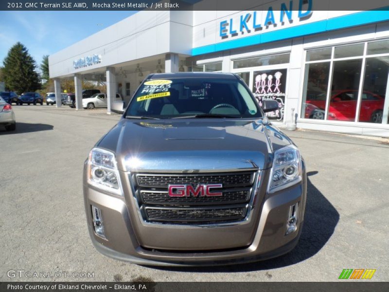 Mocha Steel Metallic / Jet Black 2012 GMC Terrain SLE AWD
