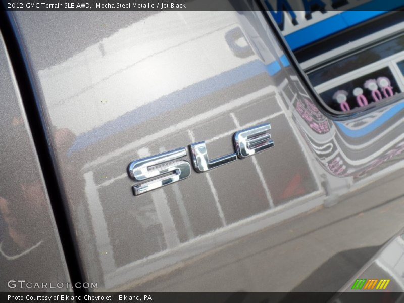 Mocha Steel Metallic / Jet Black 2012 GMC Terrain SLE AWD