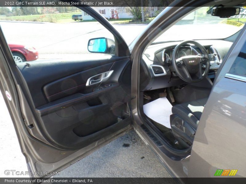 Mocha Steel Metallic / Jet Black 2012 GMC Terrain SLE AWD