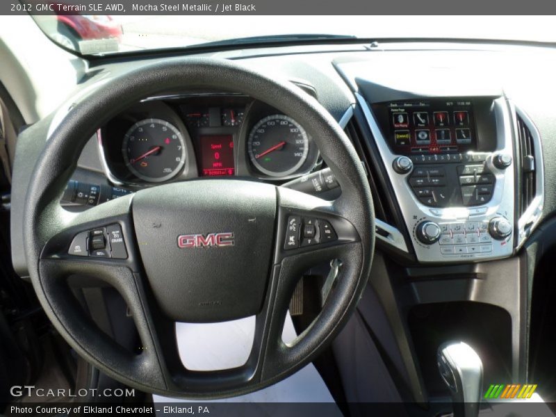 Mocha Steel Metallic / Jet Black 2012 GMC Terrain SLE AWD