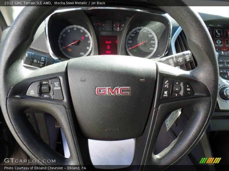 Mocha Steel Metallic / Jet Black 2012 GMC Terrain SLE AWD