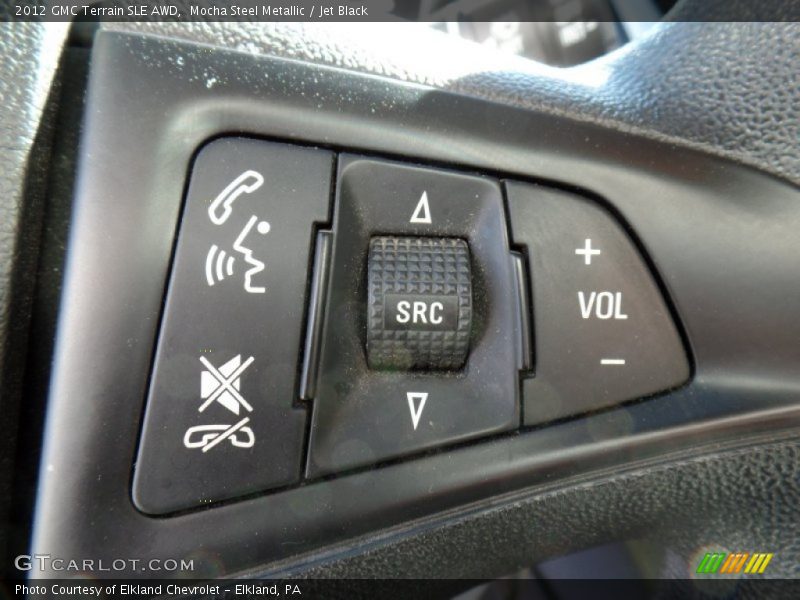 Mocha Steel Metallic / Jet Black 2012 GMC Terrain SLE AWD