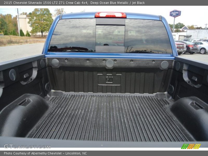 Deep Ocean Blue Metallic / Jet Black 2015 Chevrolet Silverado 1500 LTZ Z71 Crew Cab 4x4