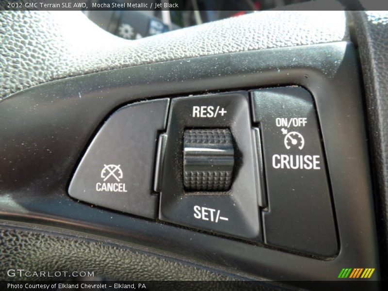 Mocha Steel Metallic / Jet Black 2012 GMC Terrain SLE AWD