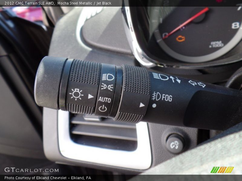 Mocha Steel Metallic / Jet Black 2012 GMC Terrain SLE AWD