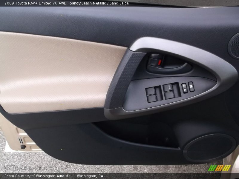 Sandy Beach Metallic / Sand Beige 2009 Toyota RAV4 Limited V6 4WD