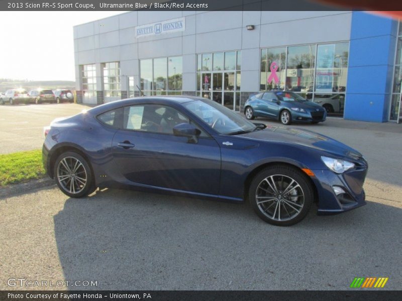 Ultramarine Blue / Black/Red Accents 2013 Scion FR-S Sport Coupe