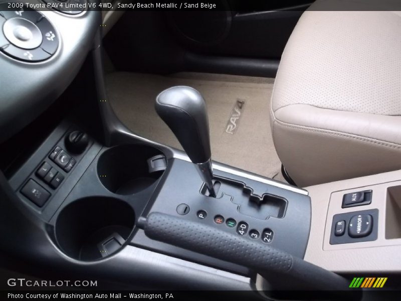 Sandy Beach Metallic / Sand Beige 2009 Toyota RAV4 Limited V6 4WD