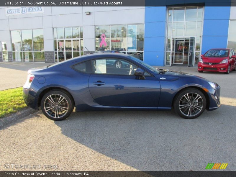 Ultramarine Blue / Black/Red Accents 2013 Scion FR-S Sport Coupe