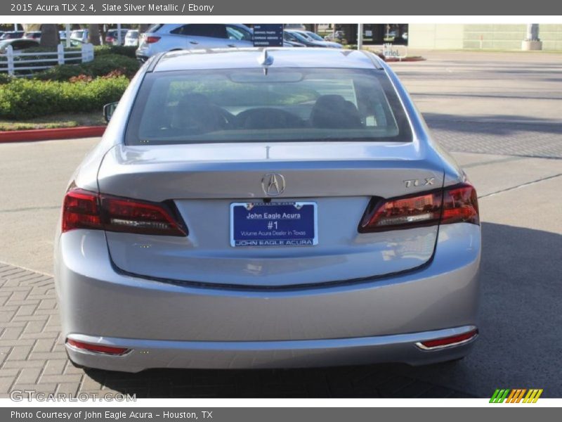 Slate Silver Metallic / Ebony 2015 Acura TLX 2.4
