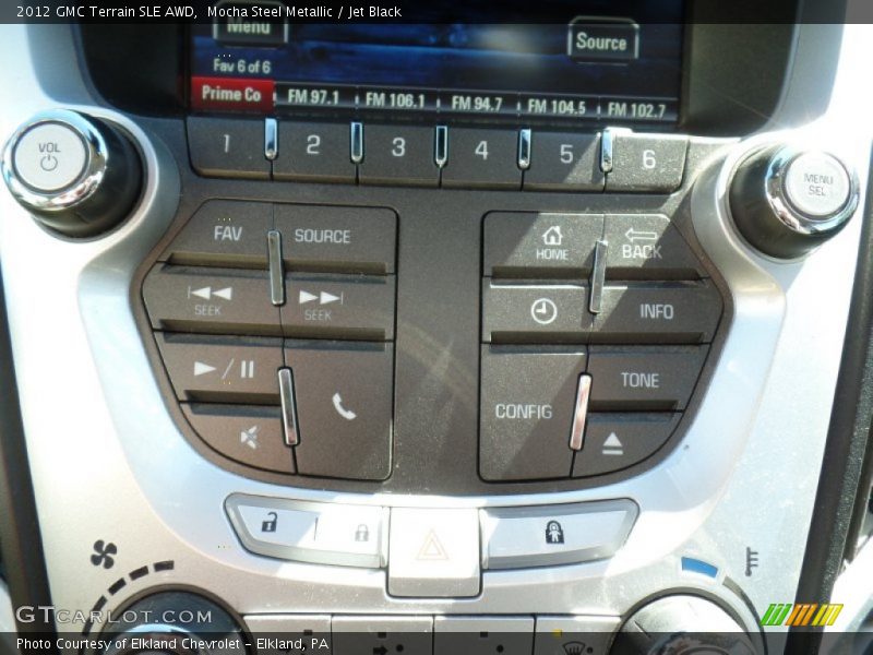 Mocha Steel Metallic / Jet Black 2012 GMC Terrain SLE AWD