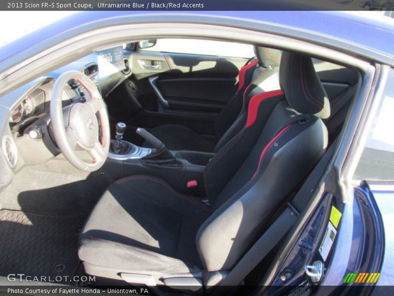 Ultramarine Blue / Black/Red Accents 2013 Scion FR-S Sport Coupe