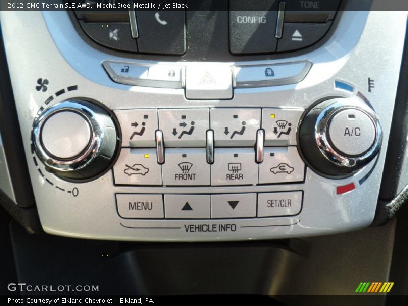 Mocha Steel Metallic / Jet Black 2012 GMC Terrain SLE AWD