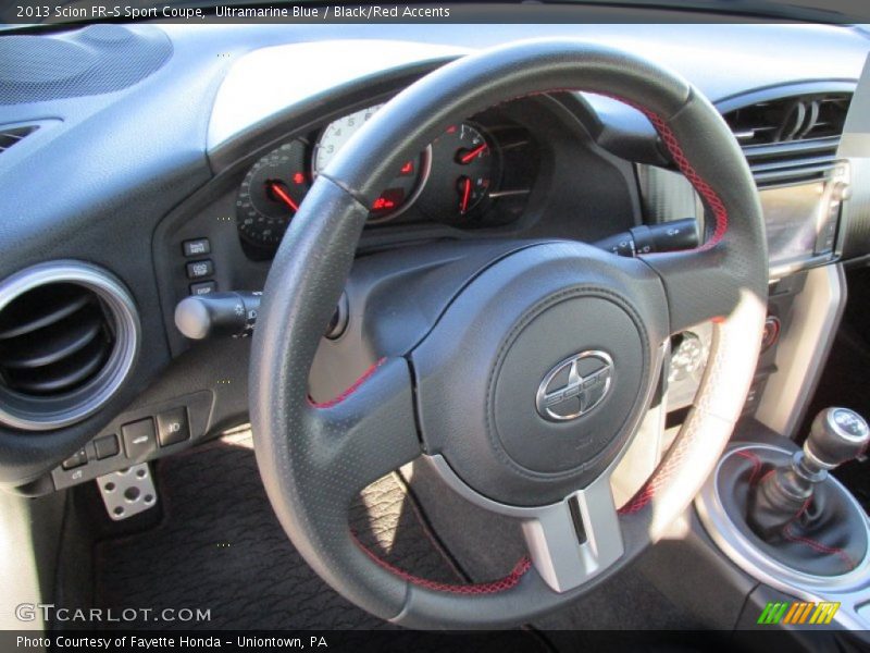 Ultramarine Blue / Black/Red Accents 2013 Scion FR-S Sport Coupe