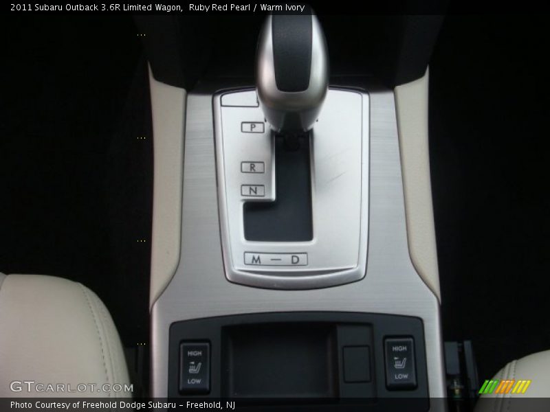 Ruby Red Pearl / Warm Ivory 2011 Subaru Outback 3.6R Limited Wagon