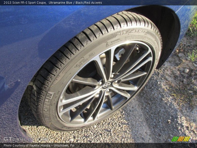 Ultramarine Blue / Black/Red Accents 2013 Scion FR-S Sport Coupe