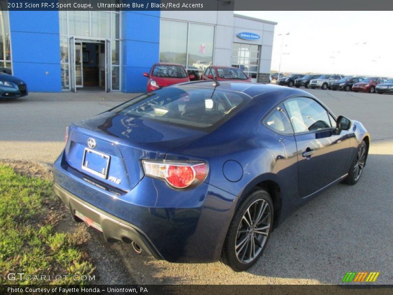 Ultramarine Blue / Black/Red Accents 2013 Scion FR-S Sport Coupe