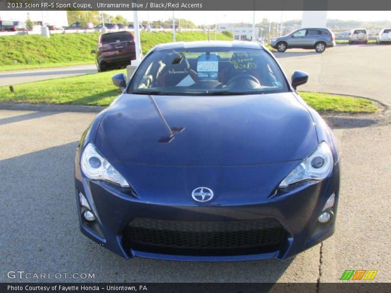 Ultramarine Blue / Black/Red Accents 2013 Scion FR-S Sport Coupe