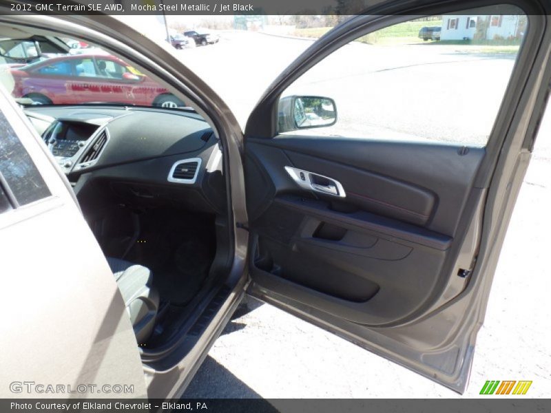 Mocha Steel Metallic / Jet Black 2012 GMC Terrain SLE AWD