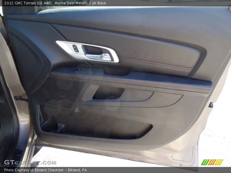 Mocha Steel Metallic / Jet Black 2012 GMC Terrain SLE AWD