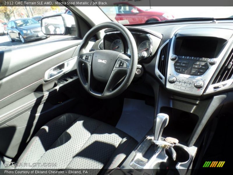 Mocha Steel Metallic / Jet Black 2012 GMC Terrain SLE AWD