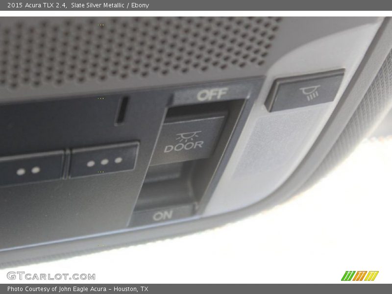 Slate Silver Metallic / Ebony 2015 Acura TLX 2.4