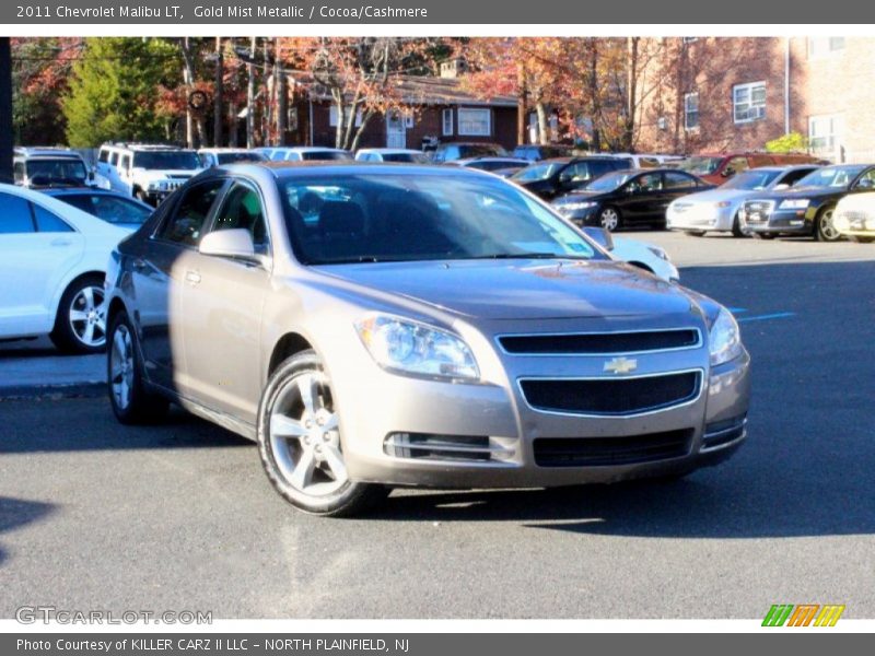 Gold Mist Metallic / Cocoa/Cashmere 2011 Chevrolet Malibu LT