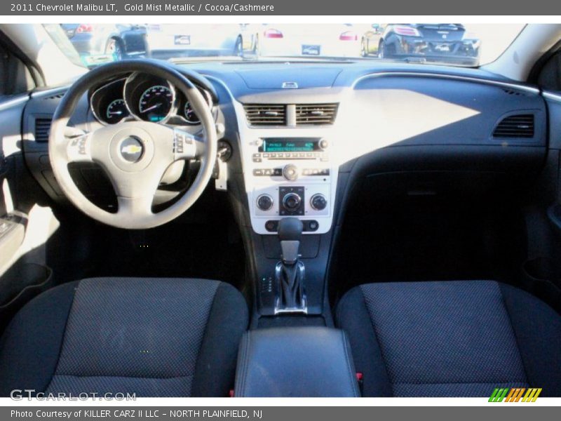 Gold Mist Metallic / Cocoa/Cashmere 2011 Chevrolet Malibu LT