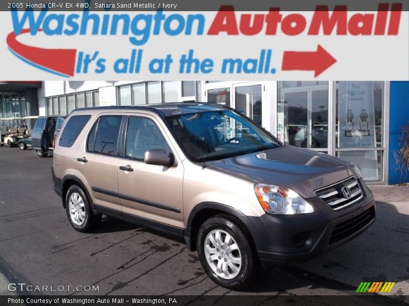 Sahara Sand Metallic / Ivory 2005 Honda CR-V EX 4WD