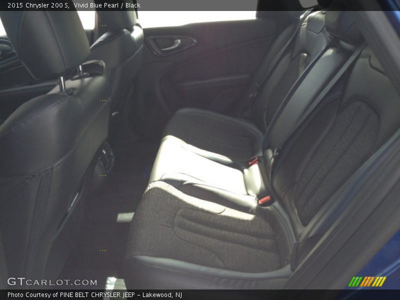 Vivid Blue Pearl / Black 2015 Chrysler 200 S
