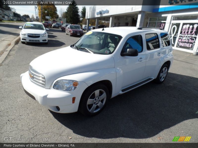 Arctic Ice White / Gray 2011 Chevrolet HHR LS