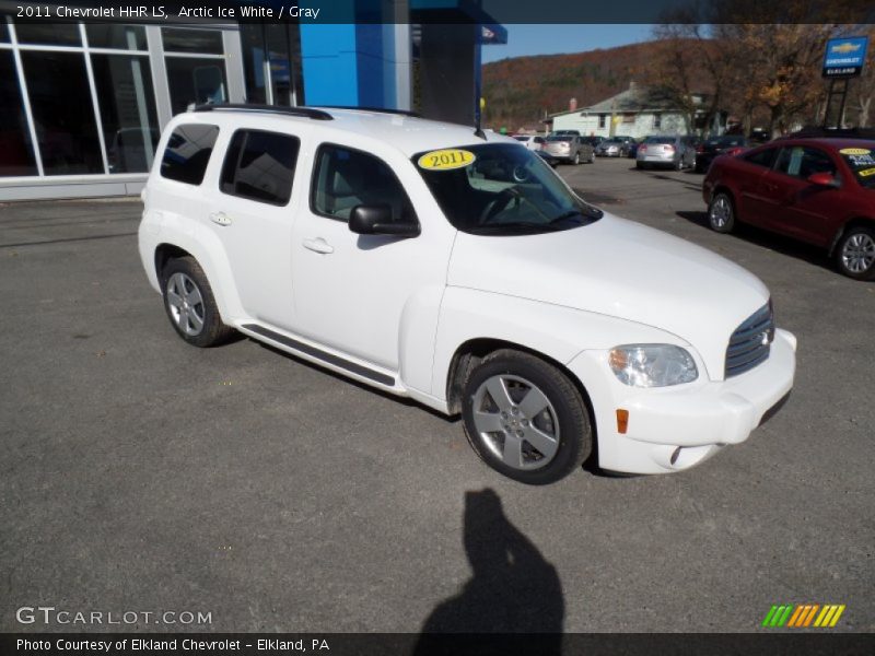 Arctic Ice White / Gray 2011 Chevrolet HHR LS