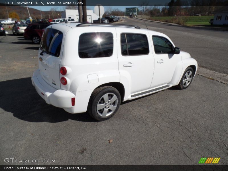 Arctic Ice White / Gray 2011 Chevrolet HHR LS