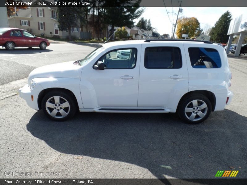 Arctic Ice White / Gray 2011 Chevrolet HHR LS