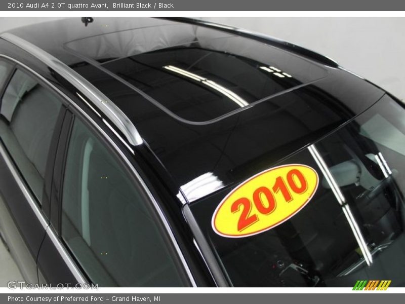 Brilliant Black / Black 2010 Audi A4 2.0T quattro Avant