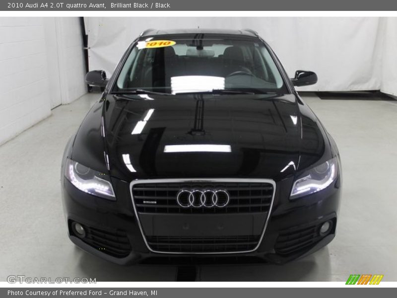 Brilliant Black / Black 2010 Audi A4 2.0T quattro Avant
