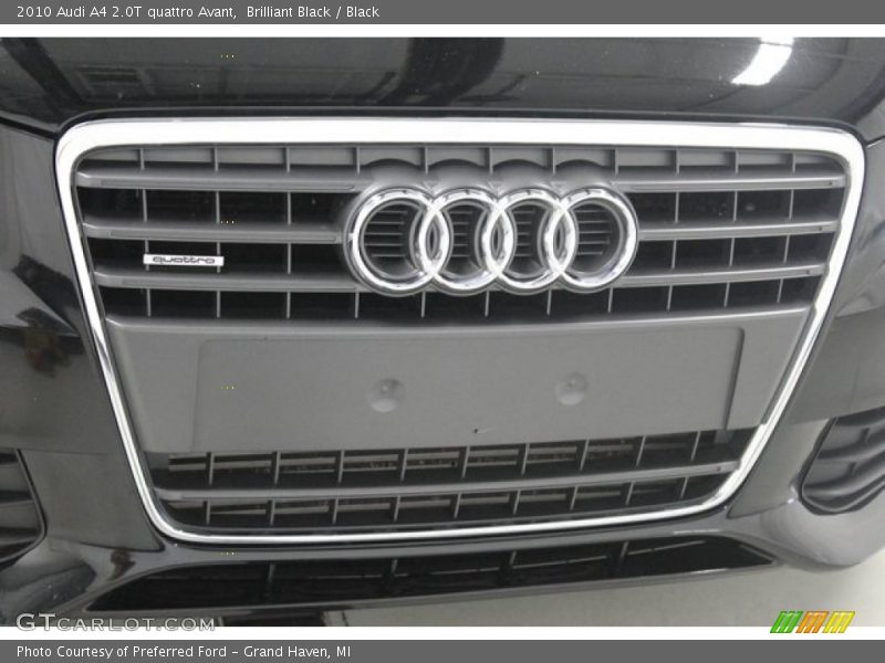 Brilliant Black / Black 2010 Audi A4 2.0T quattro Avant