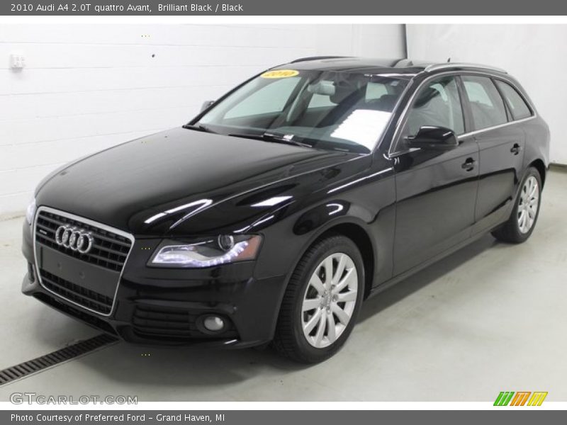 Brilliant Black / Black 2010 Audi A4 2.0T quattro Avant