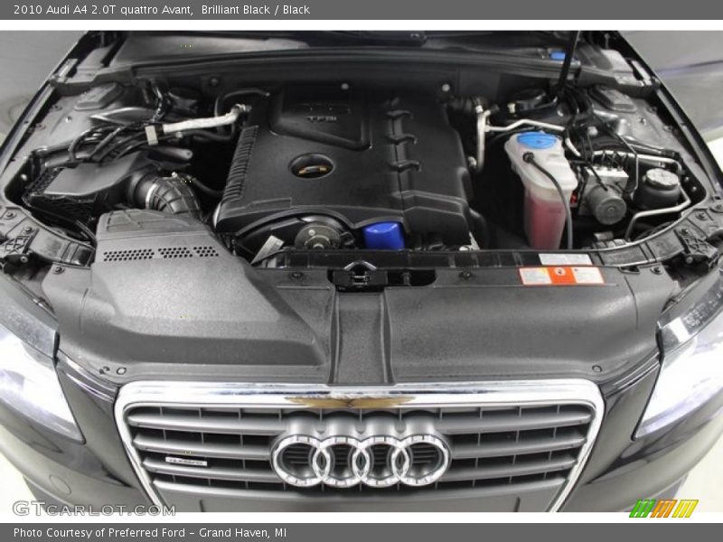 Brilliant Black / Black 2010 Audi A4 2.0T quattro Avant