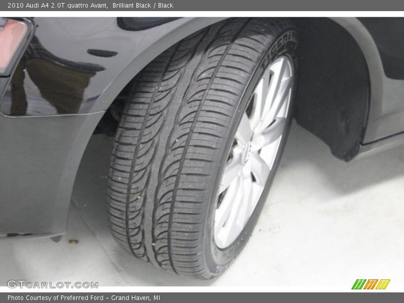 Brilliant Black / Black 2010 Audi A4 2.0T quattro Avant