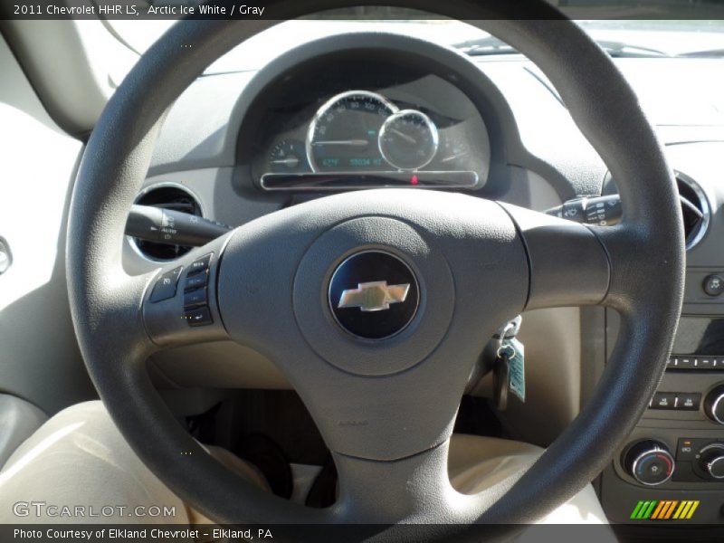 Arctic Ice White / Gray 2011 Chevrolet HHR LS