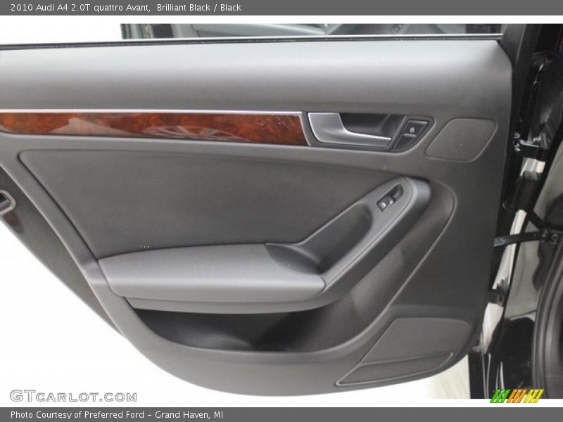 Brilliant Black / Black 2010 Audi A4 2.0T quattro Avant